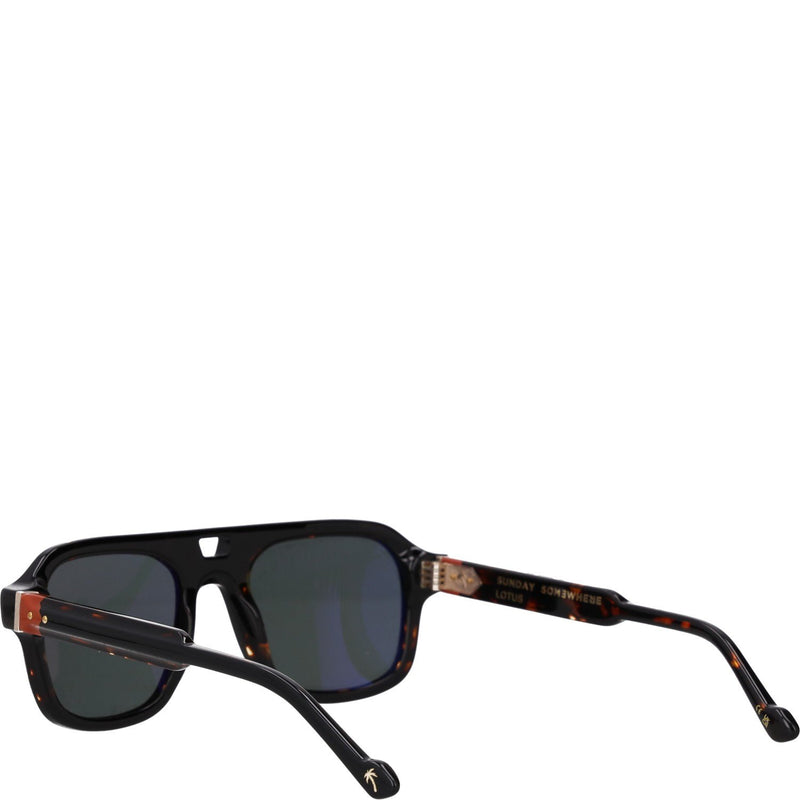 Sunday Somewhere Lotus Black Plastic Sunglasses