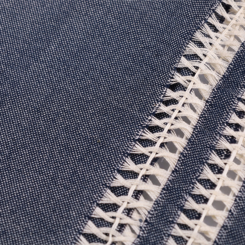 Escvdo GreyCotton Peruvian  Poncho