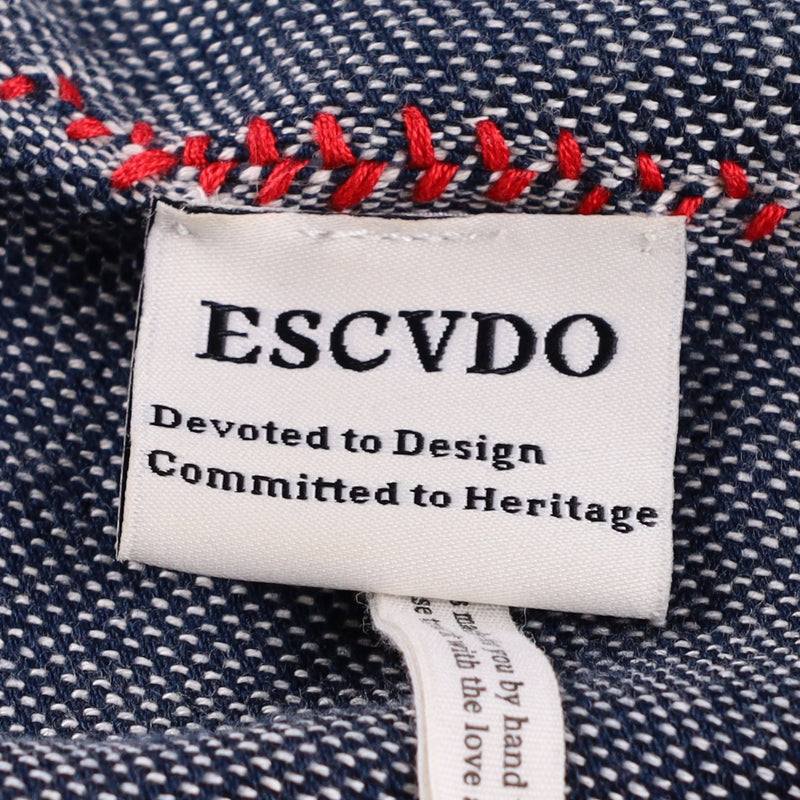 Escvdo GreyCotton Peruvian  Poncho