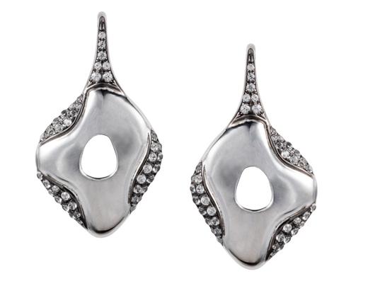 Manpriya Morph Mini Silver Earrings