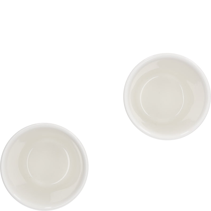 Tiffany Coffee Cups in Infinity Morganite Bone China, Set of Two