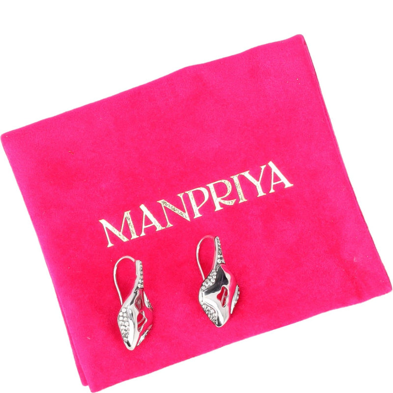 Manpriya Morph Mini Silver Earrings