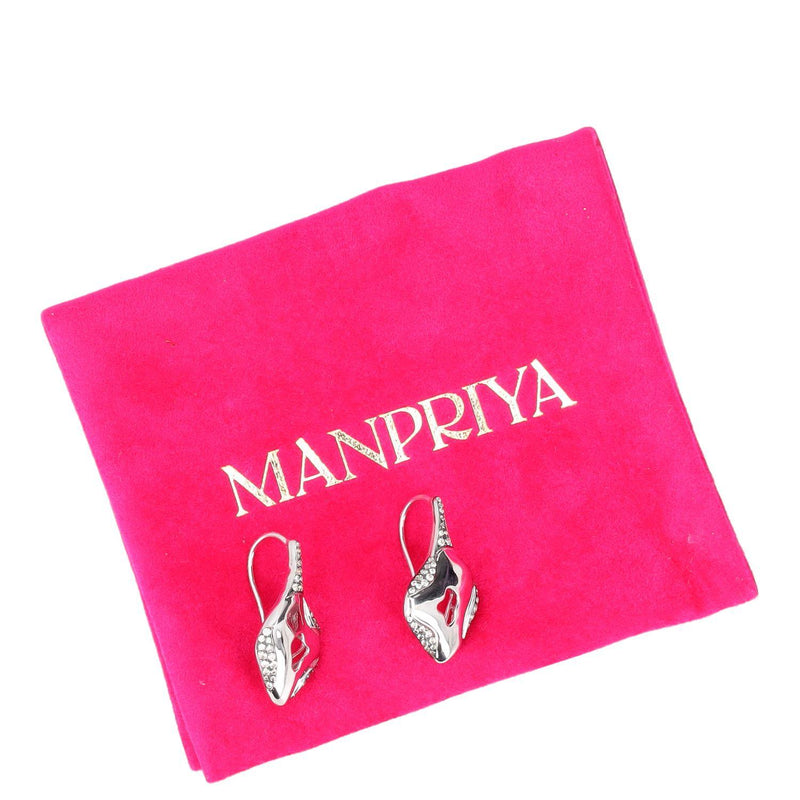 Manpriya Morph Mini Silver Earrings
