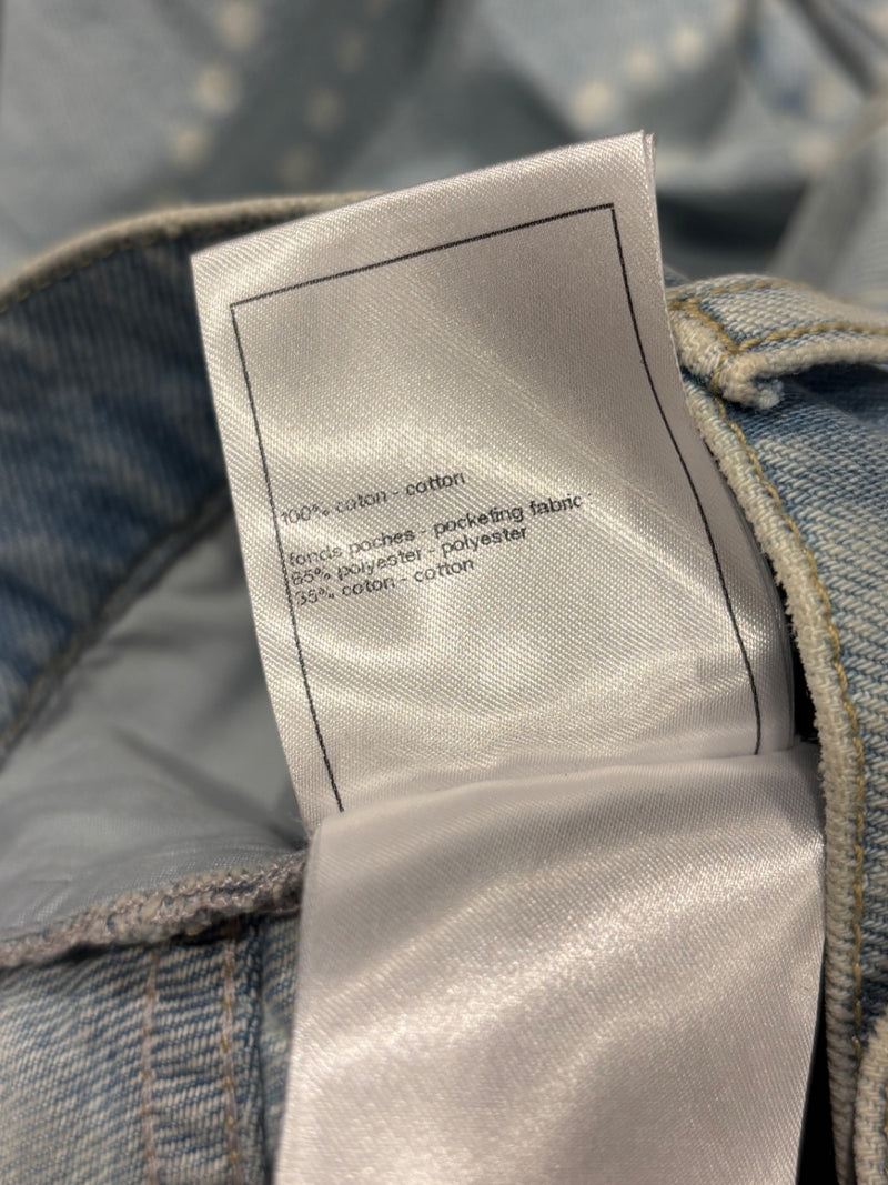 Chanel Light blue Denim Jeans FR 34