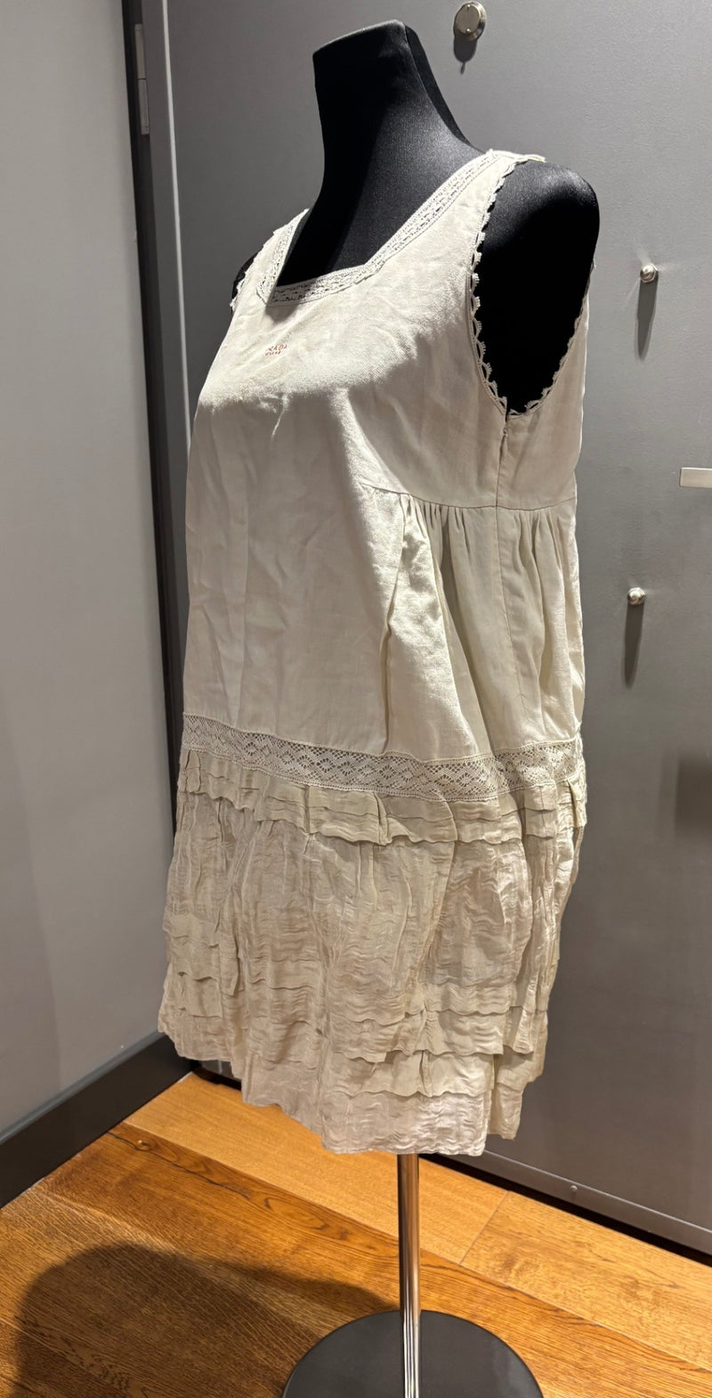 Prada Cream/Beige Linen Dress