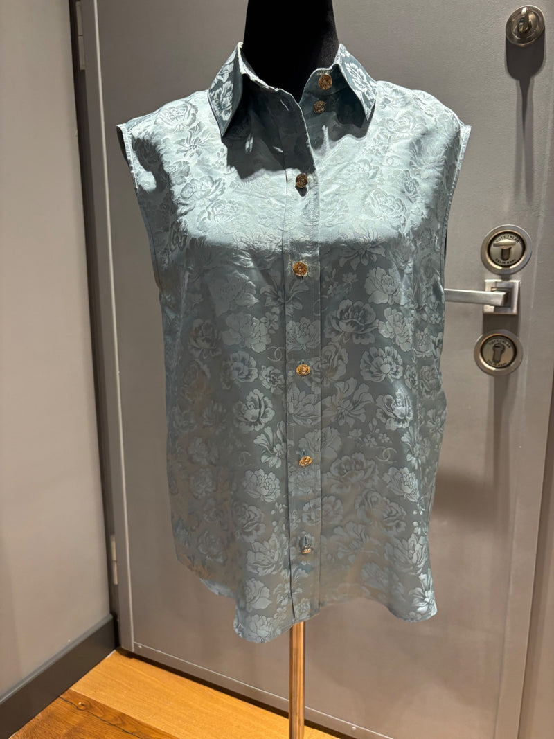 Chanel Silk Sleeveless Shirt