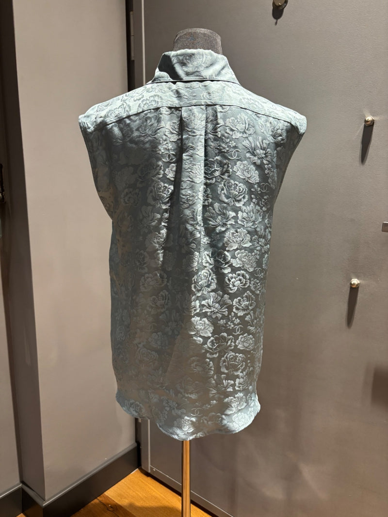 Chanel Silk Sleeveless Shirt