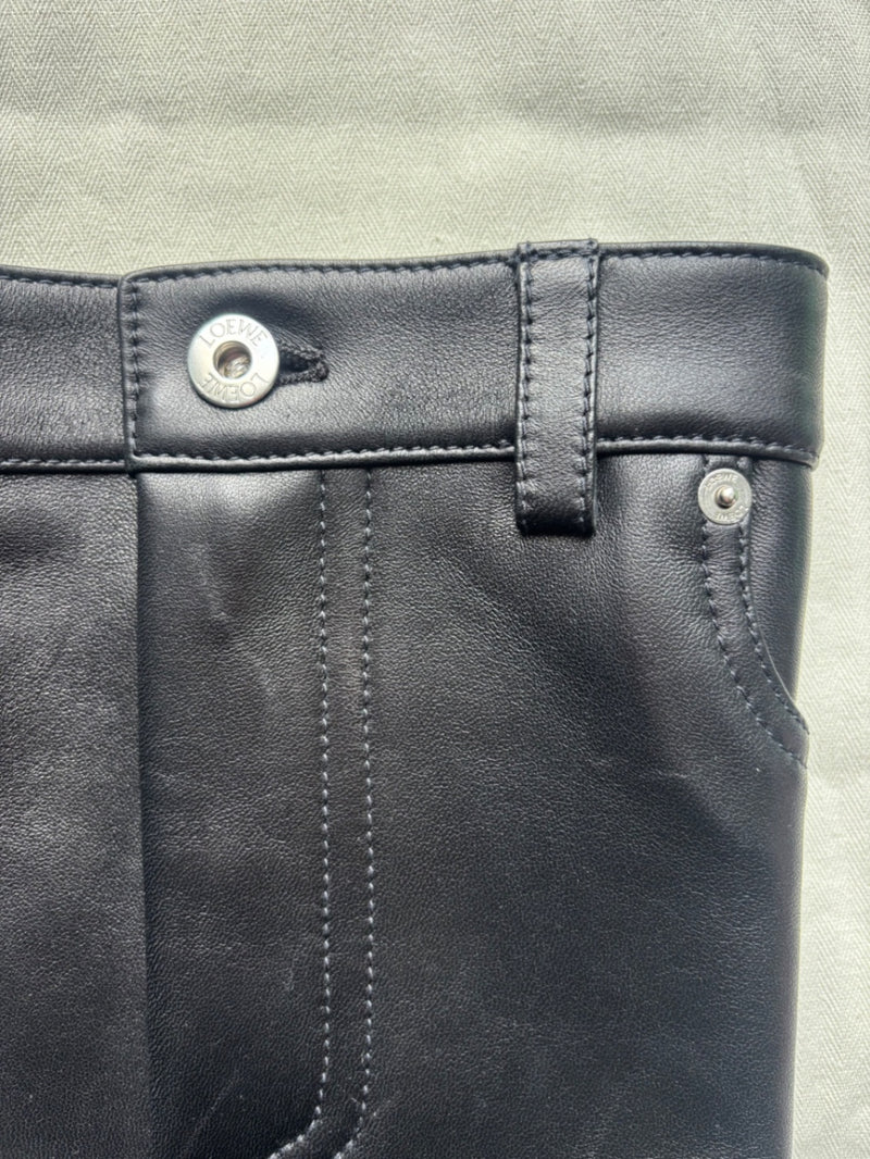 Loewe Toy Black Leather knee high Boots, £1850