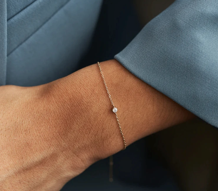 Akind Diamond 14K Gold Bracelet
