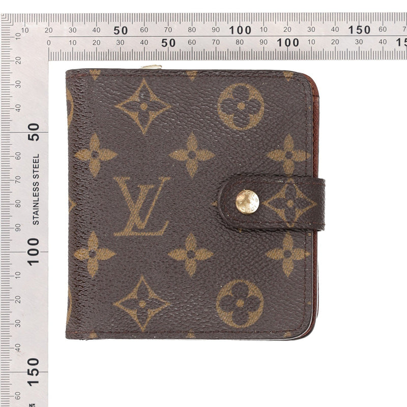 Louis Vuitton Monogram Compact Zip Bifold Wallet