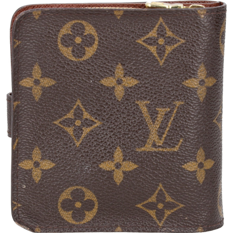 Louis Vuitton Monogram Compact Zip Bifold Wallet