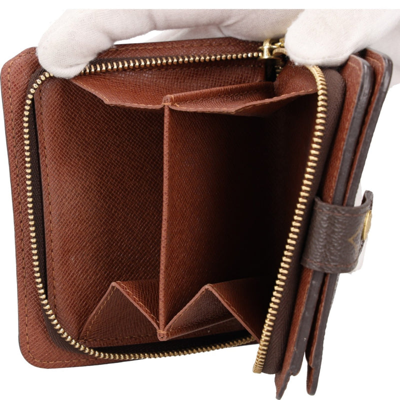 Louis Vuitton Monogram Compact Zip Bifold Wallet