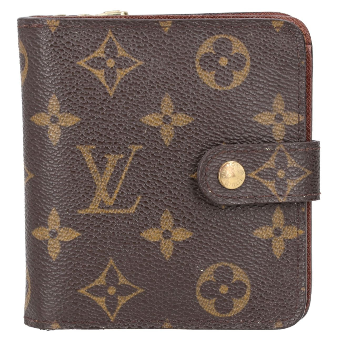 Louis Vuitton Monogram Compact Zip Bifold Wallet
