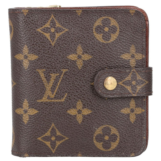 Louis Vuitton Monogram Compact Zip Bifold Wallet