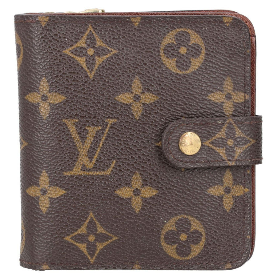 Louis Vuitton Monogram Compact Zip Bifold Wallet