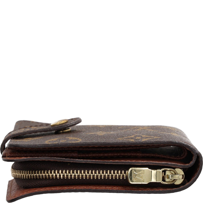 Louis Vuitton Monogram Compact Zip Bifold Wallet