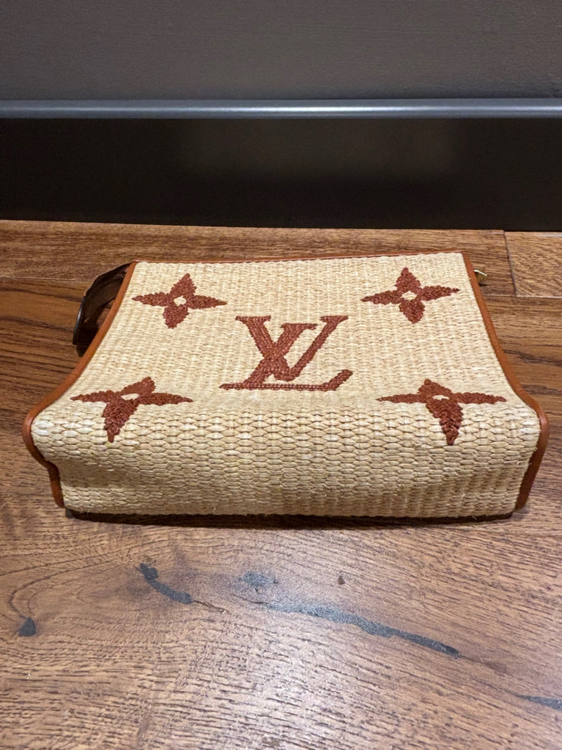 Louis Vuitton Beige and Brown Wicker Bags