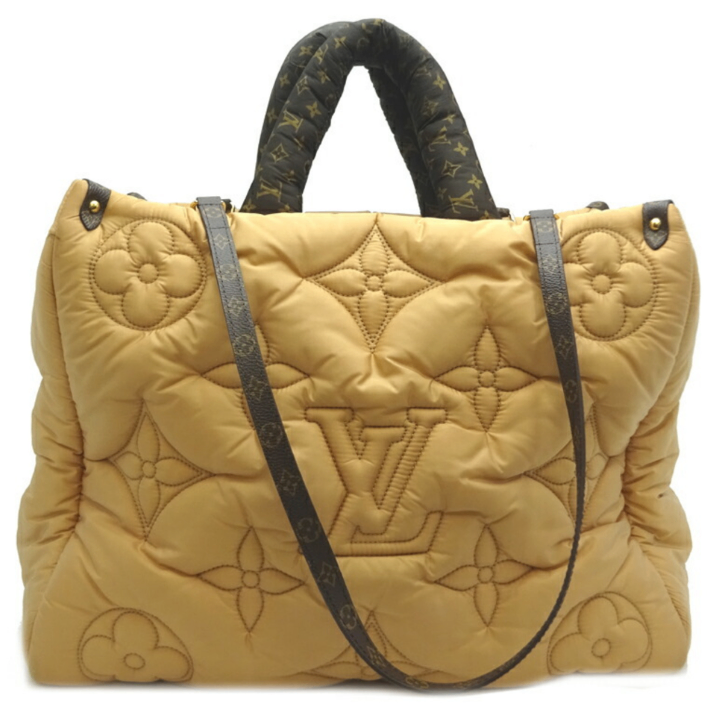 Louis Vuitton Beige Quilted fabric with leather handles and details Bags