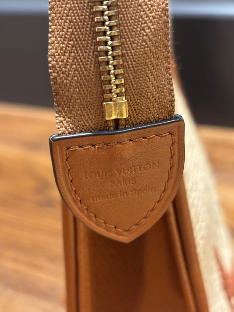 Louis Vuitton Beige and Brown Wicker Bags