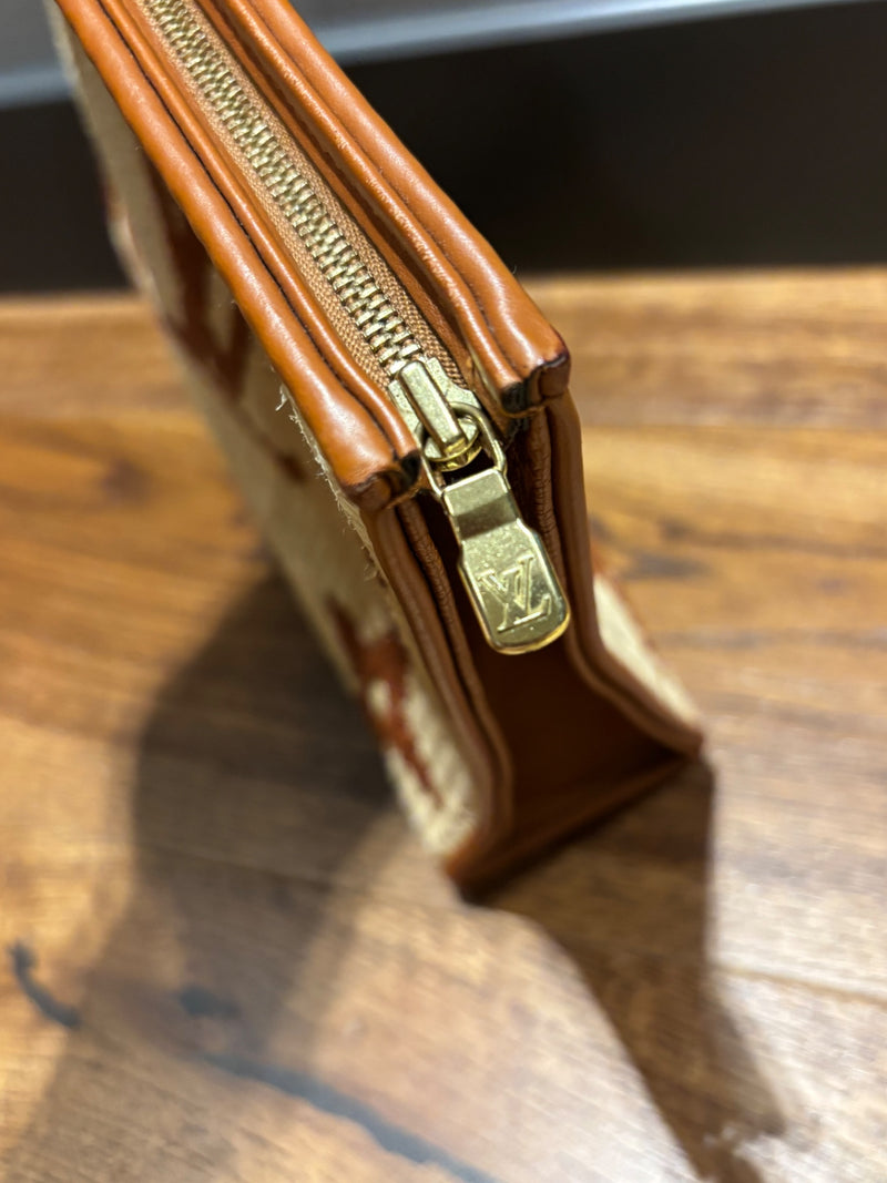 Louis Vuitton Beige and Brown Wicker Bags