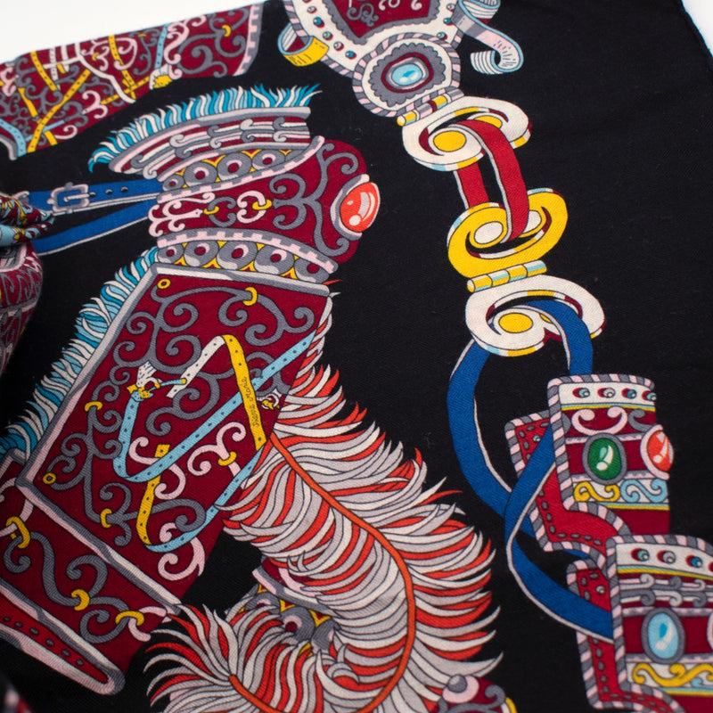 Hermes Carré Géant Silk 140 Cashmere Scarf