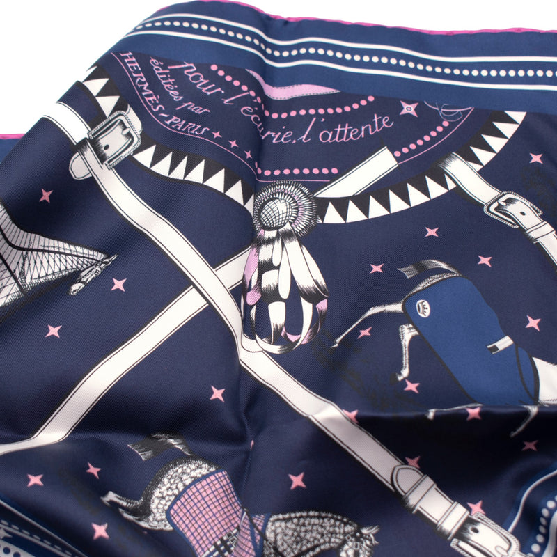 Hermès Couvertures et Tenues de Jour Double Face Scarf 90