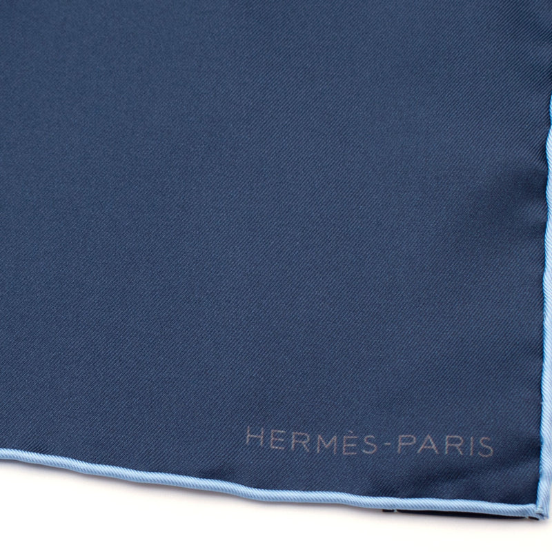 Hermes, Drive Me Crazy double face scarf 90