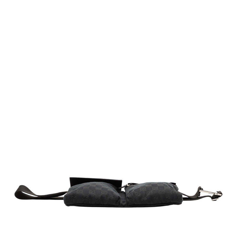 GG Canvas Double Pocket Belt Bag - Image 3