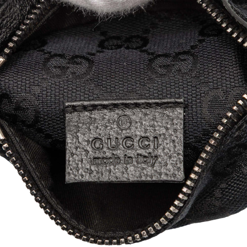 GG Canvas Double Pocket Belt Bag - Image 5