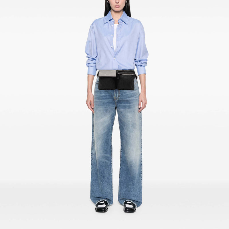 GG Canvas Double Pocket Belt Bag - Image 8