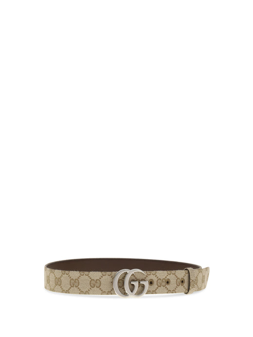 Gucci Belt — Beige Fabric