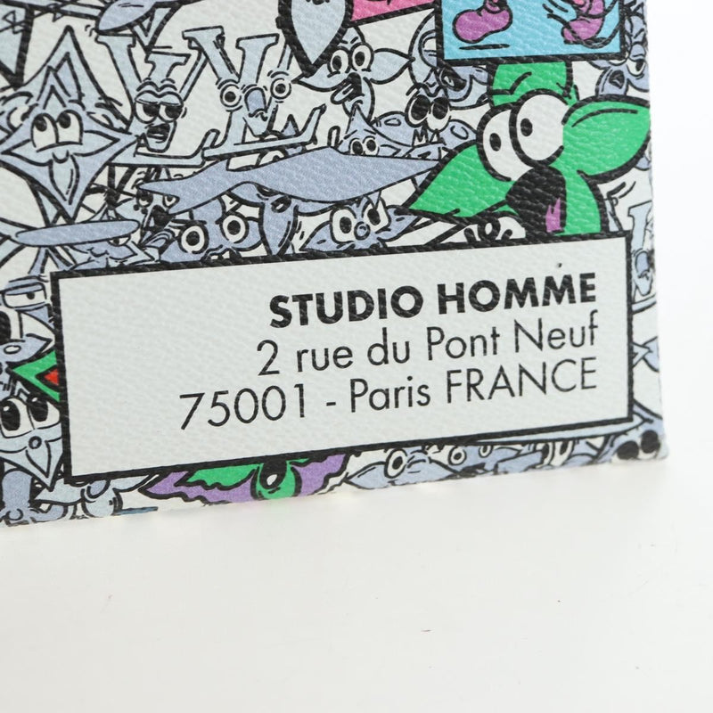 Louis Vuitton Trio Envelope Pouch Set Limited Edition Monogram Comics Canvas Multicolour