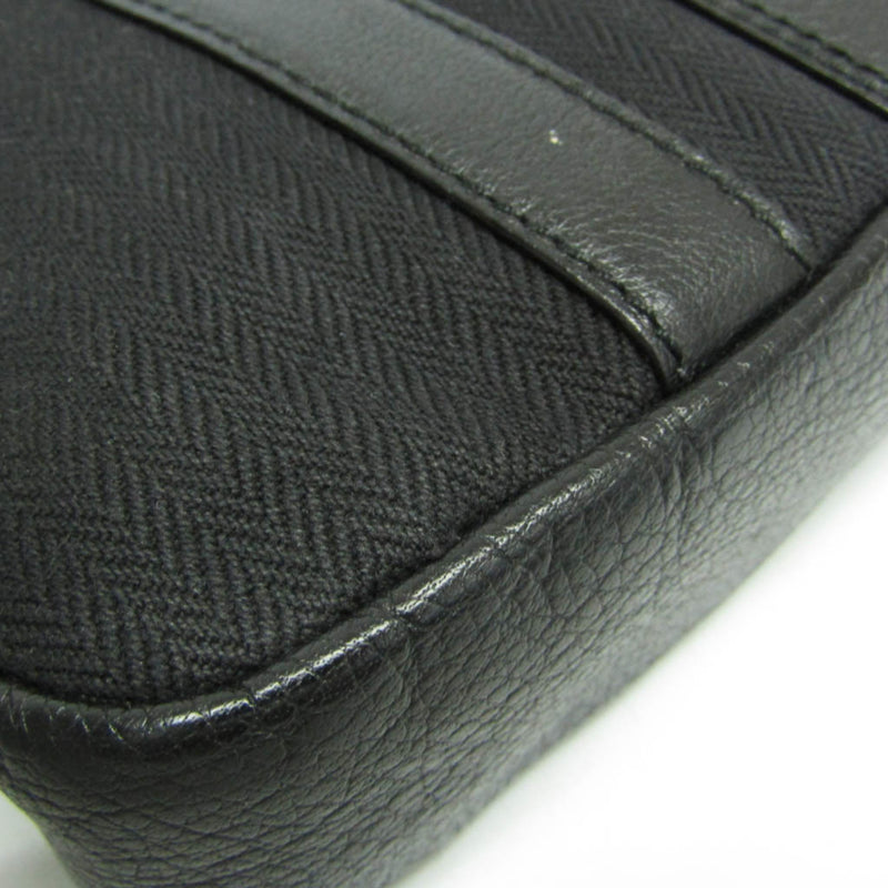 Bvlgari Open Hobo Leather Black