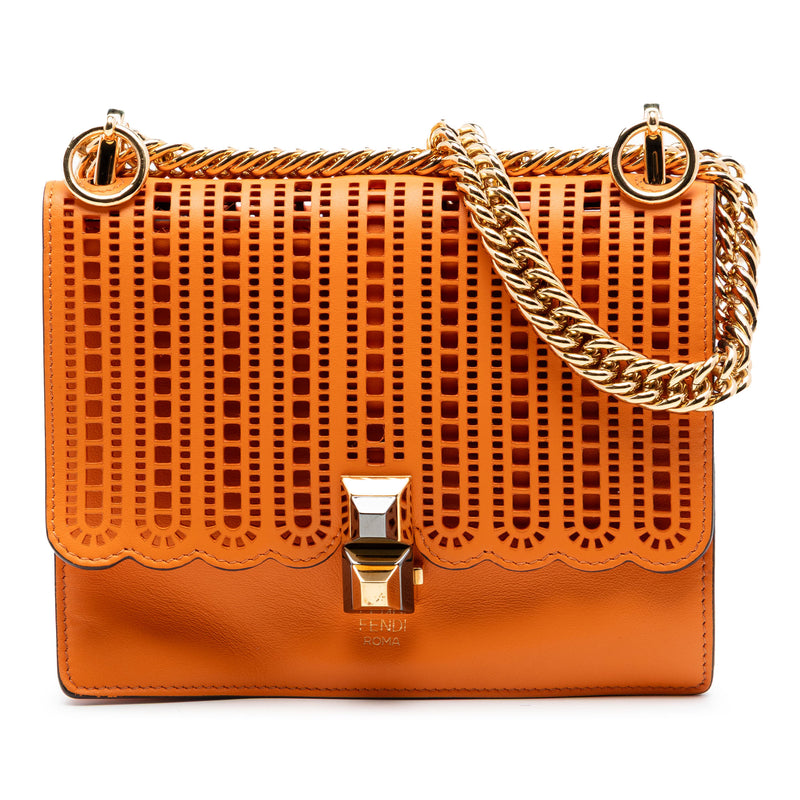 Small Vitello Grace Openwork Kan I Crossbody
