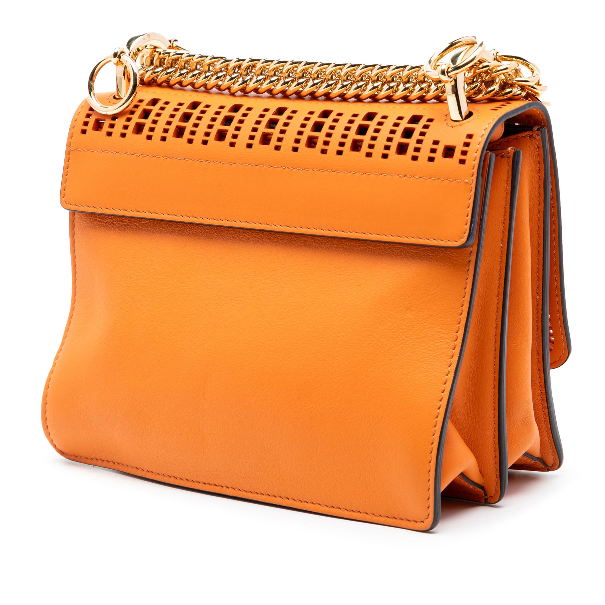 Small Vitello Grace Openwork Kan I Crossbody - Image 2