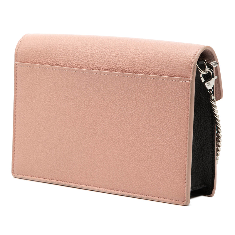 Bicolor Leather MyLockMe Chain Pochette - Image 2