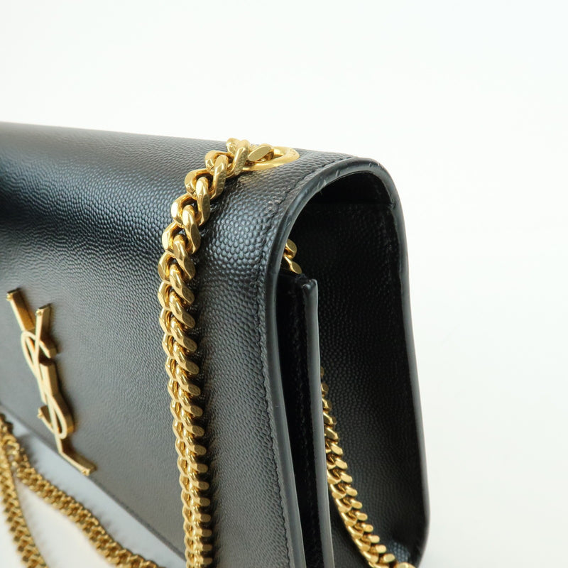 Saint Laurent Classic Monogram Leather Black Bag