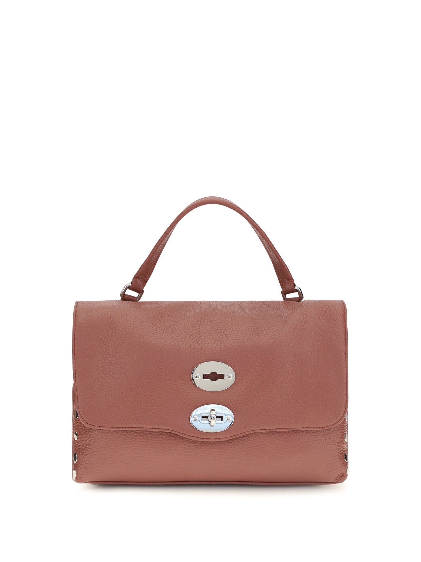 Zanellato Postina Daily Top Handle Bag — Red Calf Leather