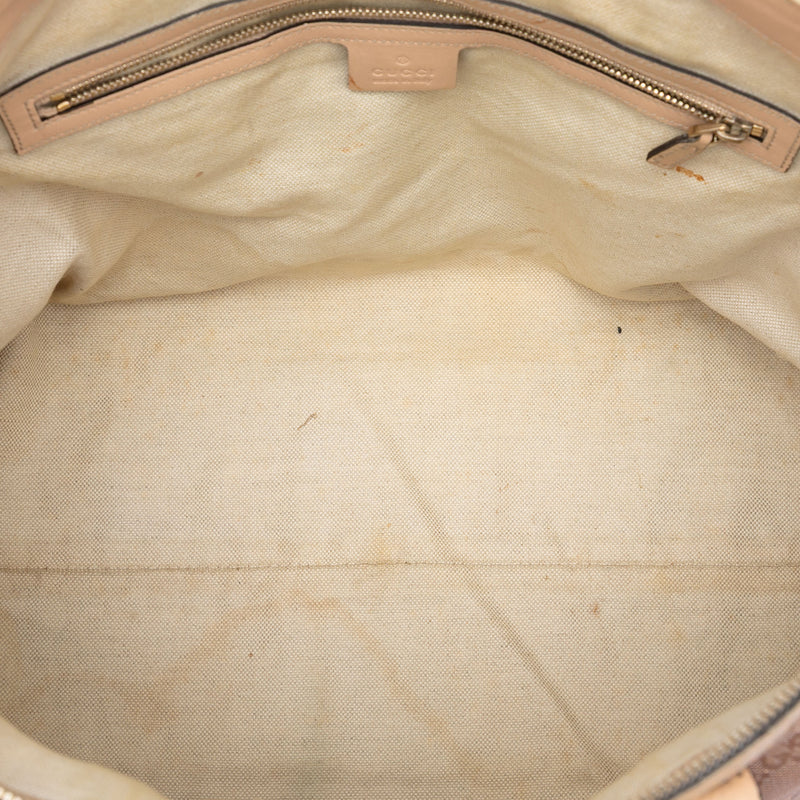 GG Metallic Canvas Lovely Tote - Image 4