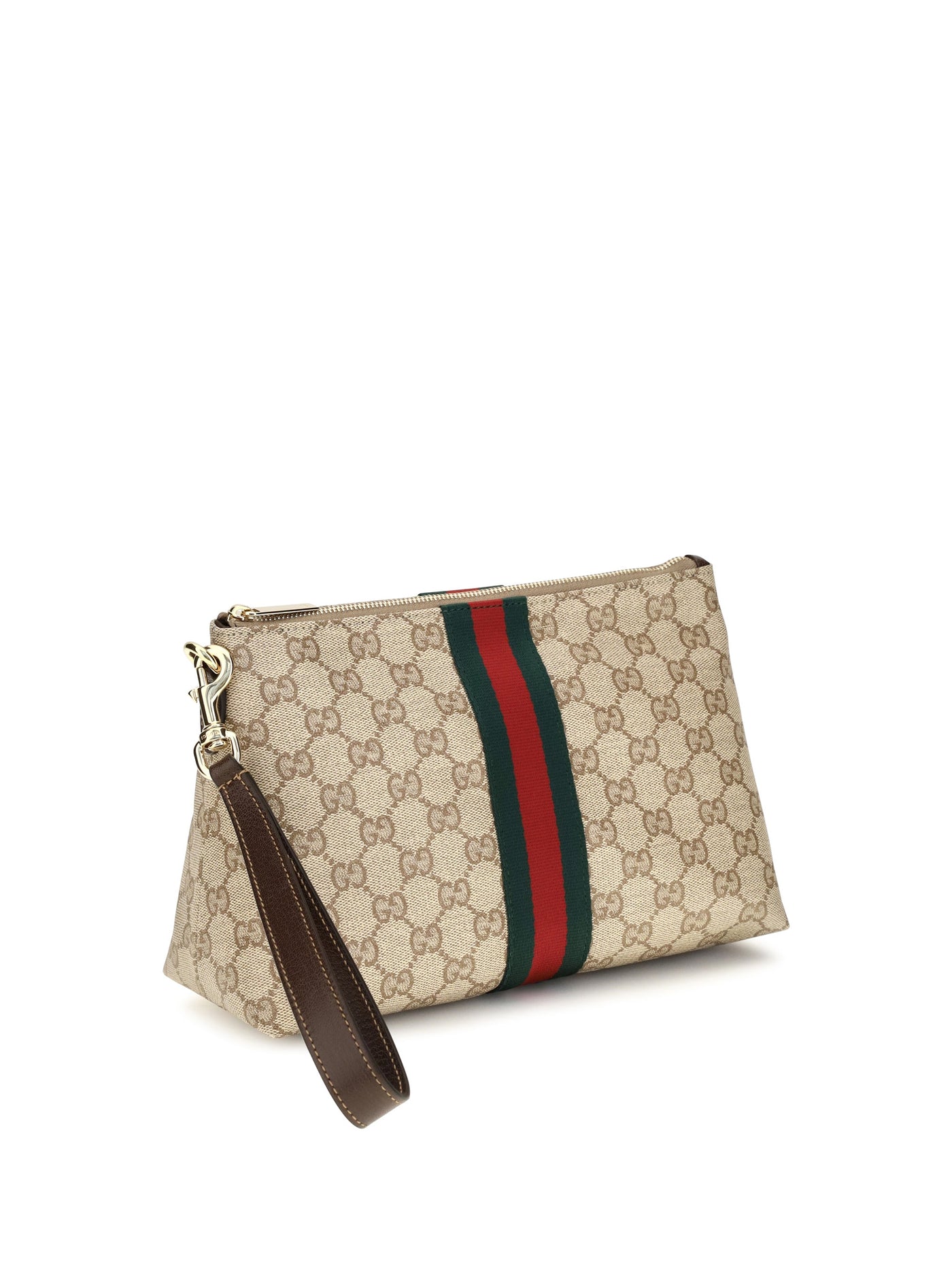 Gucci Clutch — Beige Fabric