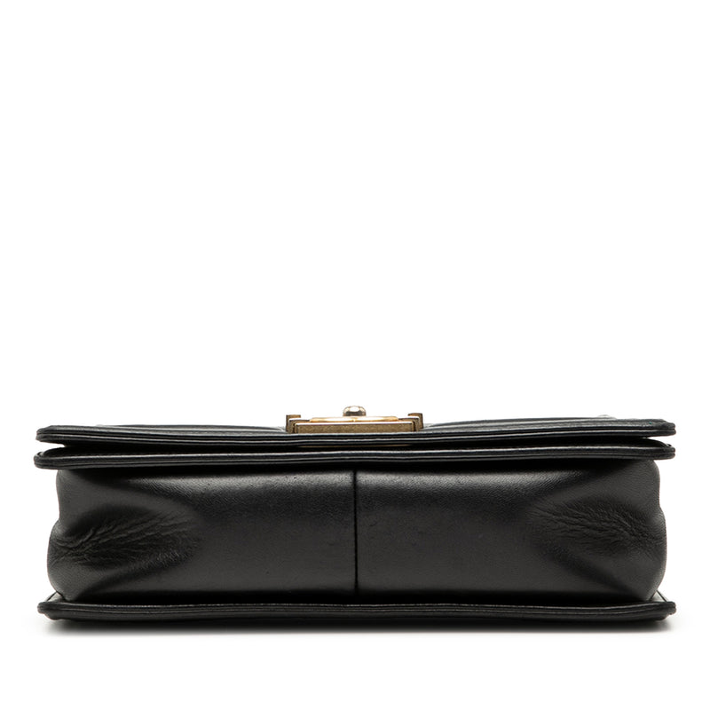 Medium Quilted Lambskin Boy Flap - Image 3