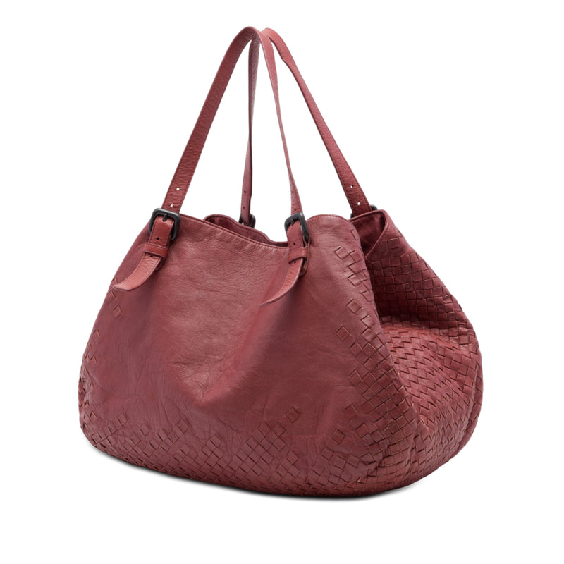 Large Intrecciato Trimmed Nappa Cesta Tote - Image 2