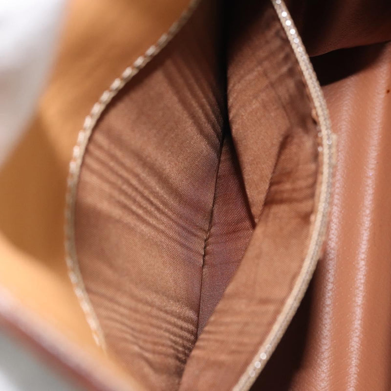 Celine Handbag Canvas Brown Bag