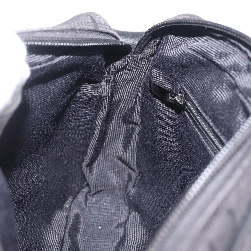 Salvatore Ferragamo Gancini Canvas Black Bag