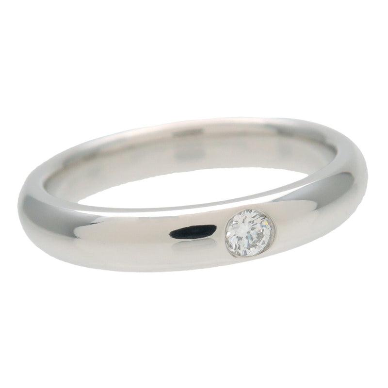 Harry Winston Single Diamond Band Platinum With Silver Bijoux