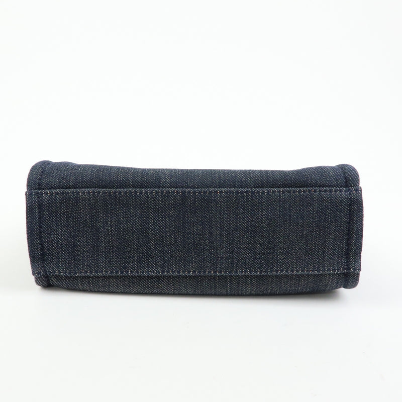 Chanel Deauville Denim Blue Denim_jeans Bag