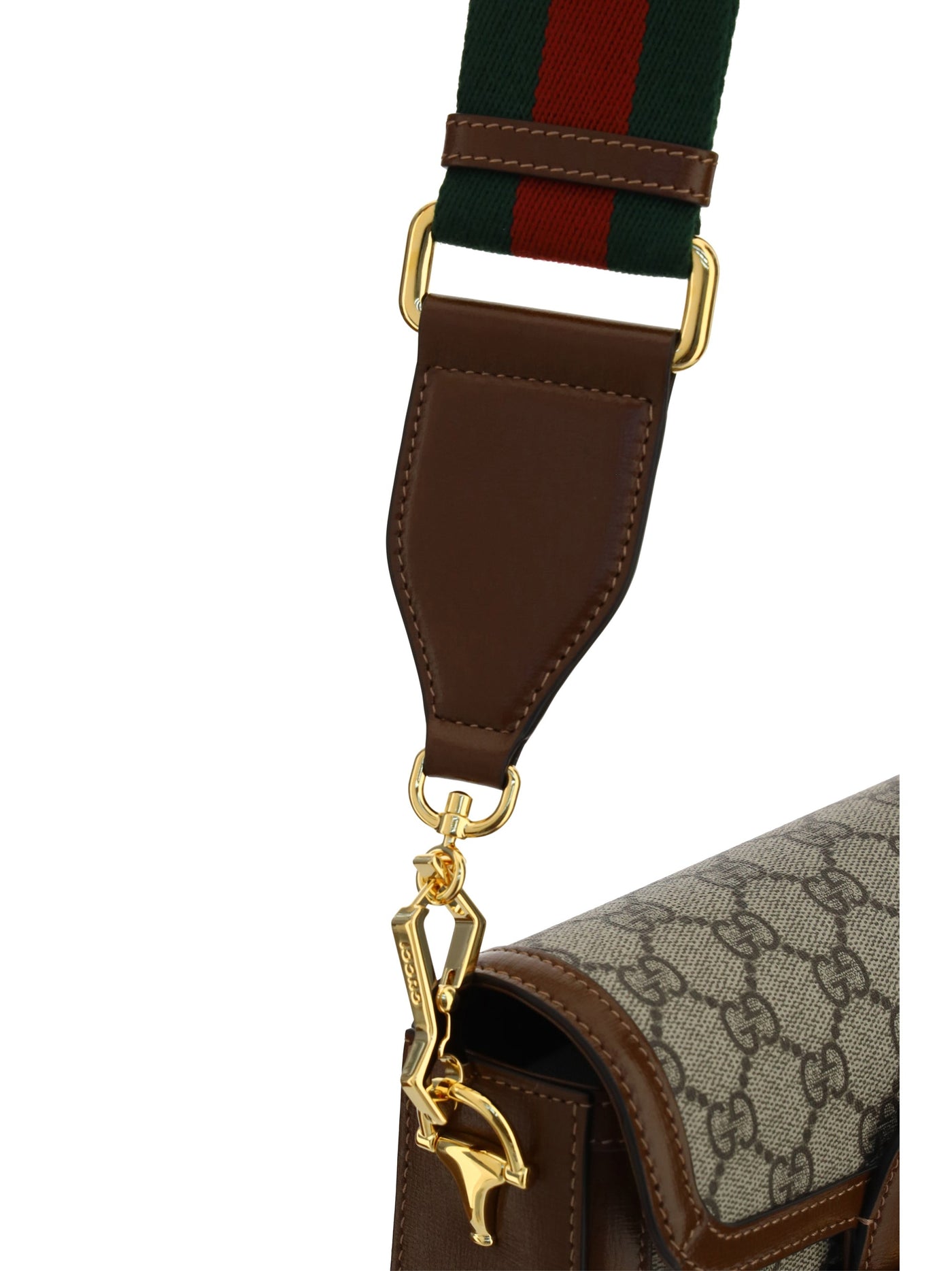 Gucci Shoulder Bag — Brown Polyurethane