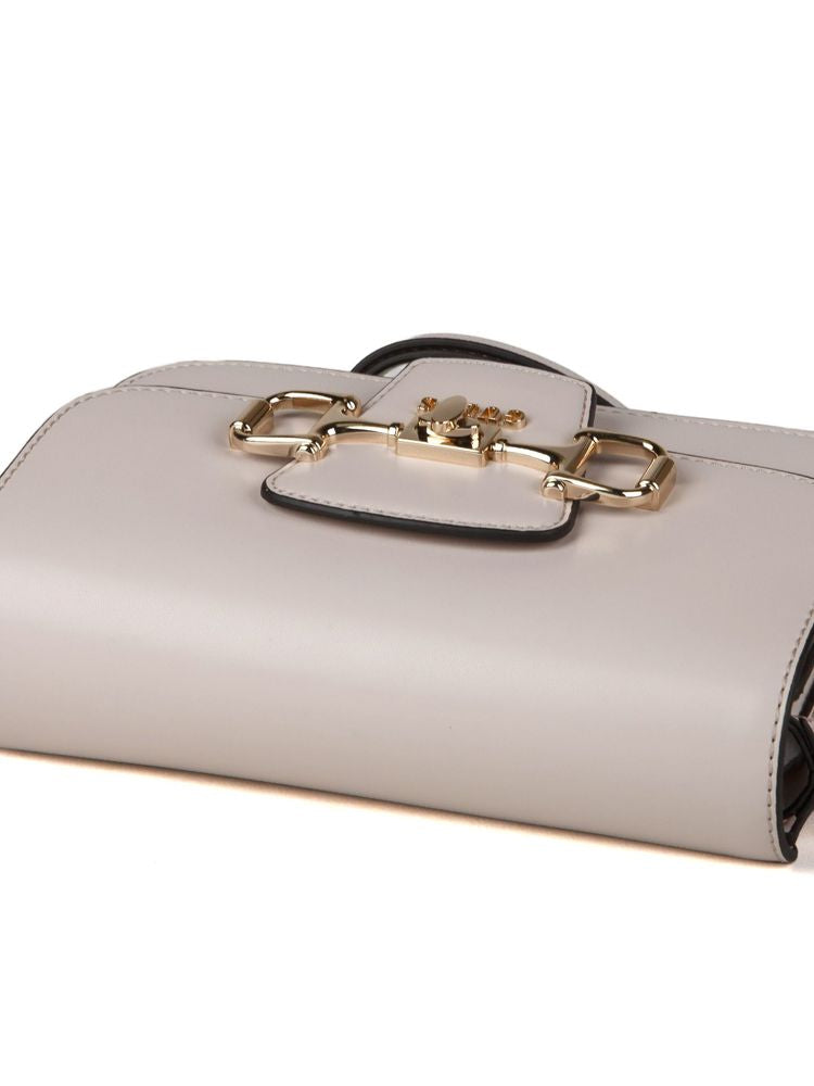 Guess Janie Crossbody Bag — Beige Polyurethane