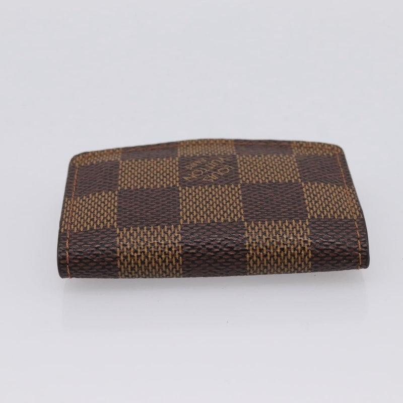 Louis Vuitton Cuff Case Monogram Damier Brown Canvas Accessory