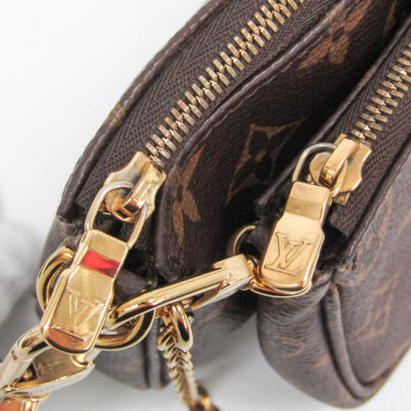 Louis Vuitton Multi Pochette Accessoires Pouch Monogram Canvas Brown